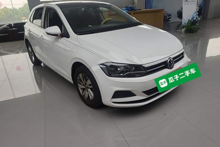 Used Volkswagen Polo 2021 Plus 1.5L Automatic Panoramic Enjoyment Edition Front Right 45 Deg