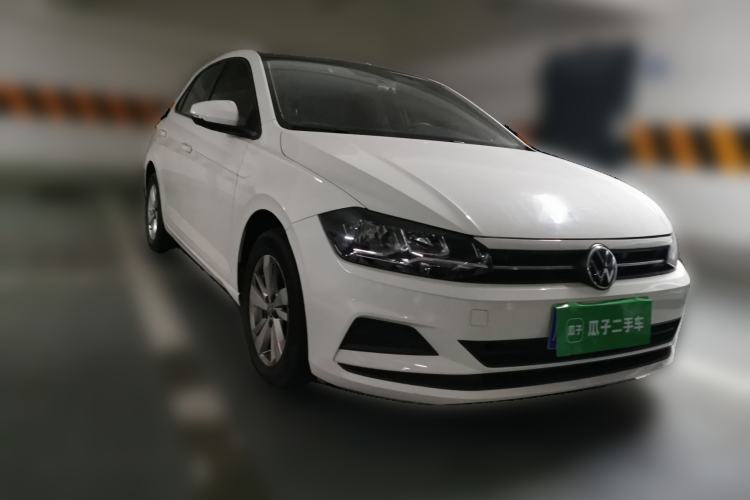 Used Volkswagen Polo 2021 Plus 1.5L Automatic Panoramic Enjoyment Edition Front Right 45 Deg