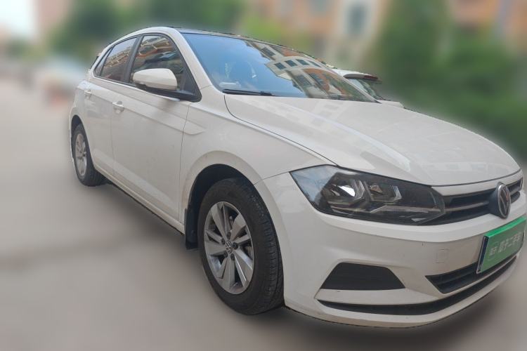 Used Volkswagen Polo 2021 Plus 1.5L Automatic Panoramic Enjoyment Edition Front Right 45 Deg