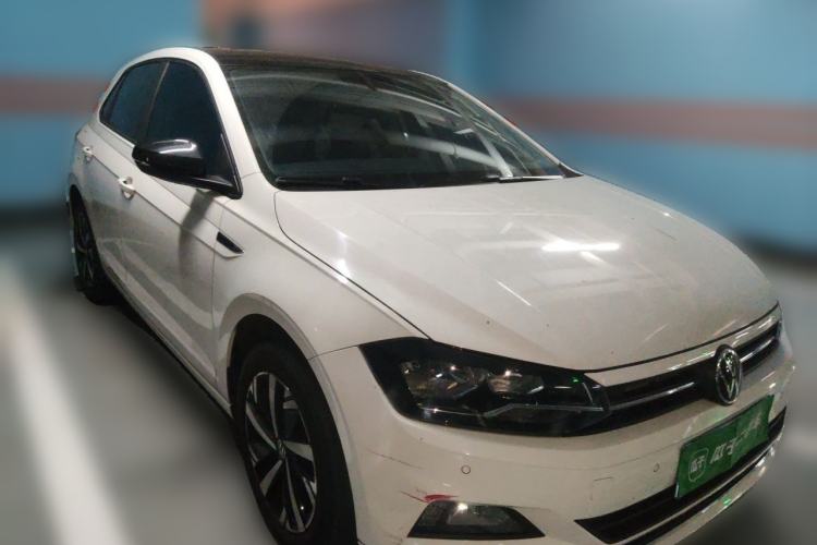 Used Volkswagen Polo 2021 Plus 1.5L Automatic Trendy Smart Luxury Edition Front Right 45 Deg