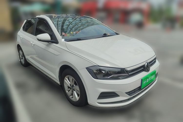 Used Volkswagen Polo 2021 Plus 1.5L Automatic Panoramic Enjoyment Edition Front Right 45 Deg