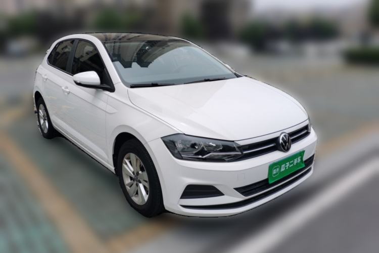 Used Volkswagen Polo 2021 Plus 1.5L Automatic Panoramic Enjoyment Edition Front Right 45 Deg
