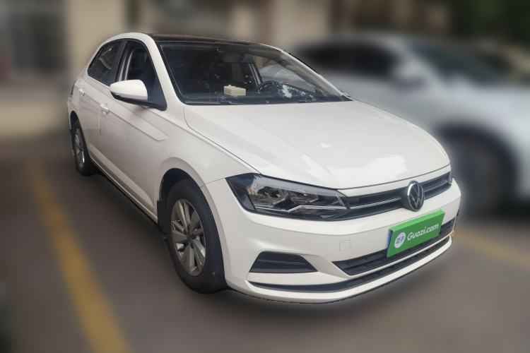 Used Volkswagen Polo 2021 Plus 1.5L Automatic Panoramic Enjoyment Edition Front Right 45 Deg