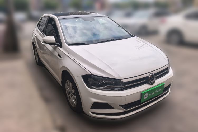 Used Volkswagen Polo 2021 Plus 1.5L Automatic Colorful Tech Edition Front Right 45 Deg