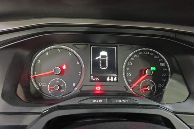 Used Volkswagen Polo 2021 Plus 1.5L Automatic Panoramic Enjoyment Edition Instrument Cluster