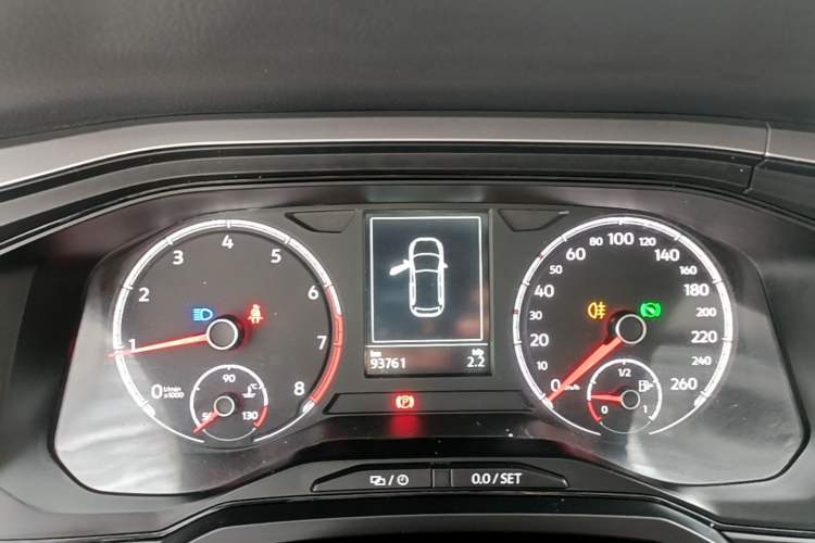 Used Volkswagen Polo 2021 Plus 1.5L Automatic Panoramic Enjoyment Edition Instrument Cluster