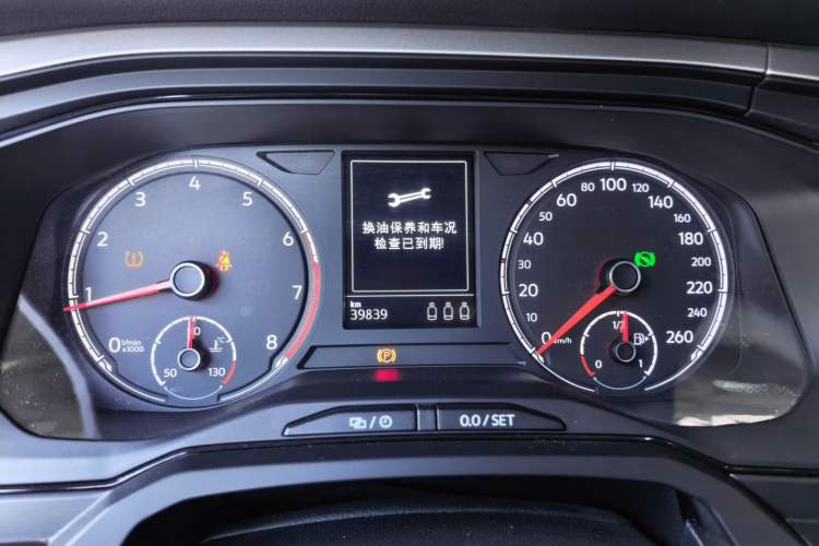 Used Volkswagen Polo 2021 Plus 1.5L Automatic Panoramic Enjoyment Edition Instrument Cluster