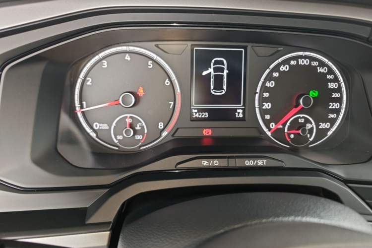 Used Volkswagen Polo 2021 Plus 1.5L Automatic Panoramic Enjoyment Edition Instrument Cluster