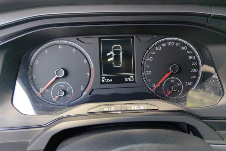 Used Volkswagen Polo 2021 Plus 1.5L Automatic Panoramic Enjoyment Edition Instrument Cluster