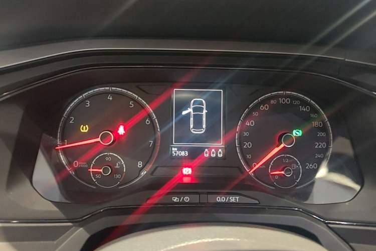 Used Volkswagen Polo 2021 Plus 1.5L Automatic Panoramic Enjoyment Edition Instrument Cluster