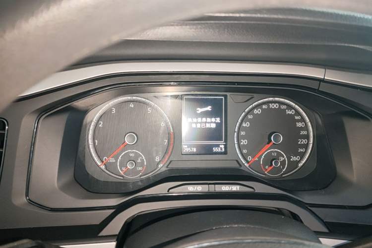 Used Volkswagen Polo 2021 Plus 1.5L Automatic Panoramic Enjoyment Edition Instrument Cluster