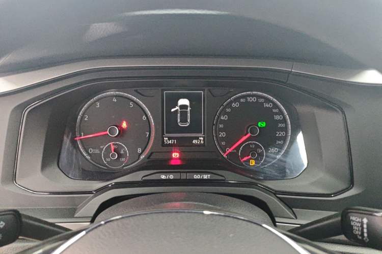 Used Volkswagen Polo 2021 Plus 1.5L Automatic Panoramic Enjoyment Edition Instrument Cluster
