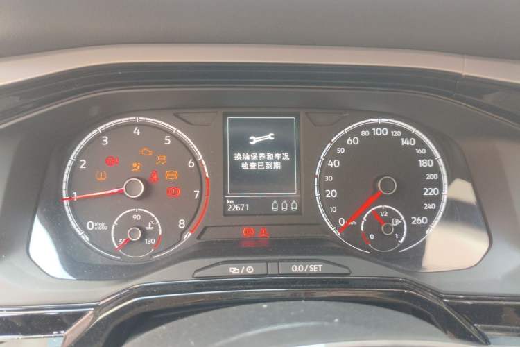 Used Volkswagen Polo 2021 Plus 1.5L Automatic Colorful Tech Edition Instrument Cluster