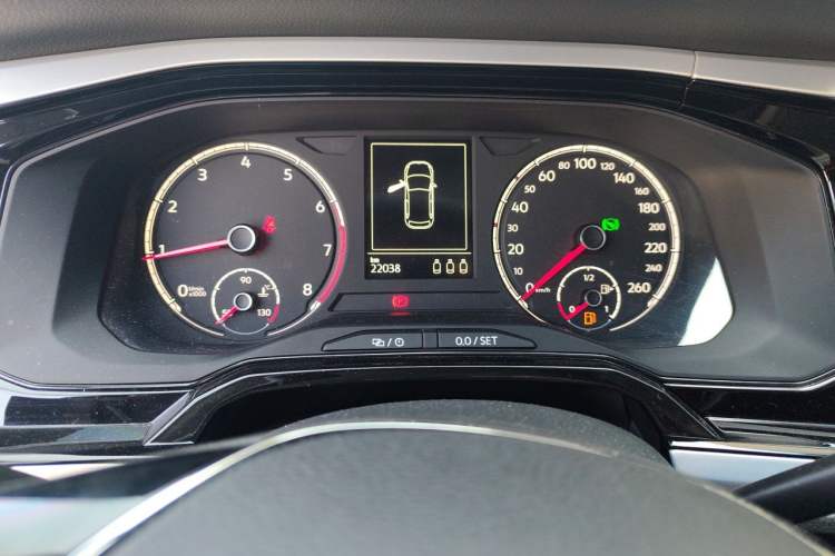 Used Volkswagen Polo 2021 Plus 1.5L Automatic Colorful Tech Edition Instrument Cluster