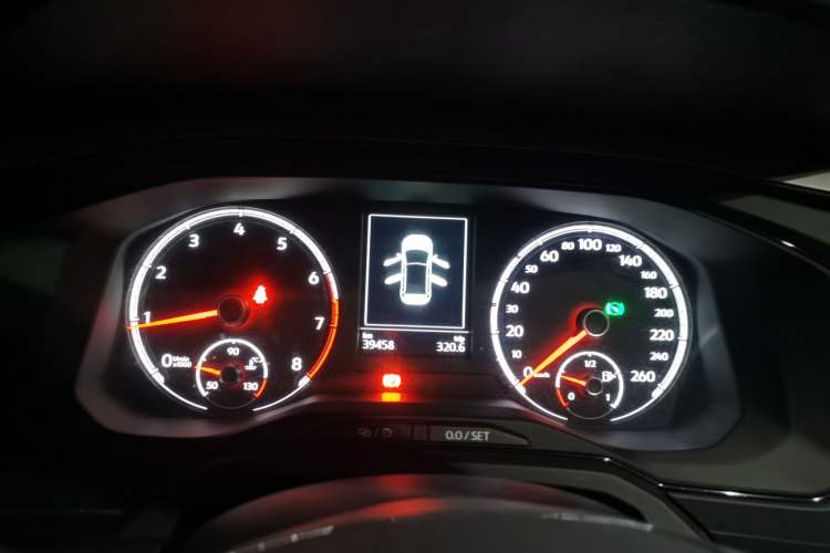 Used Volkswagen Polo 2021 Plus 1.5L Automatic Panoramic Enjoyment Edition Instrument Cluster