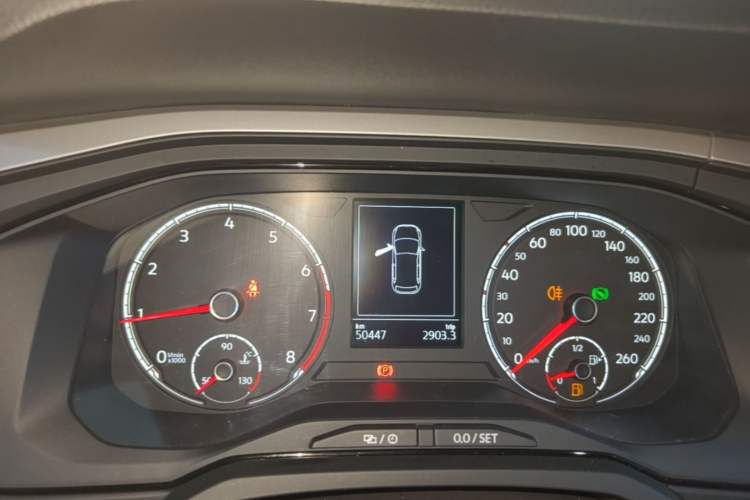 Used Volkswagen Polo 2021 Plus 1.5L Automatic Panoramic Enjoyment Edition Instrument Cluster