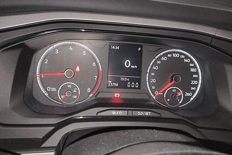 Used Volkswagen Polo 2021 Plus 1.5L Automatic Panoramic Enjoyment Edition Instrument Cluster