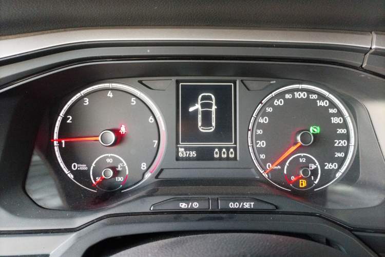 Used Volkswagen Polo 2021 Plus 1.5L Automatic Panoramic Enjoyment Edition Instrument Cluster