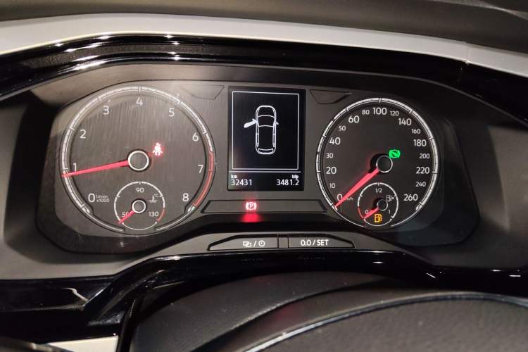 Used Volkswagen Polo 2021 Plus 1.5L Automatic Colorful Tech Edition Instrument Cluster