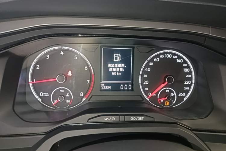 Used Volkswagen Polo 2021 Plus 1.5L Automatic Panoramic Enjoyment Edition Instrument Cluster