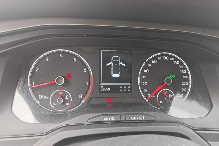 Used Volkswagen Polo 2021 Plus 1.5L Automatic Panoramic Enjoyment Edition Instrument Cluster
