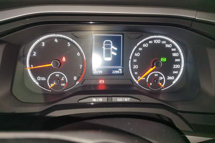 Used Volkswagen Polo 2021 Plus 1.5L Automatic Panoramic Enjoyment Edition Instrument Cluster