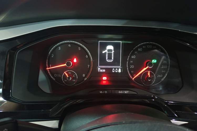 Used Volkswagen Polo 2021 Plus 1.5L Automatic Colorful Tech Edition Instrument Cluster