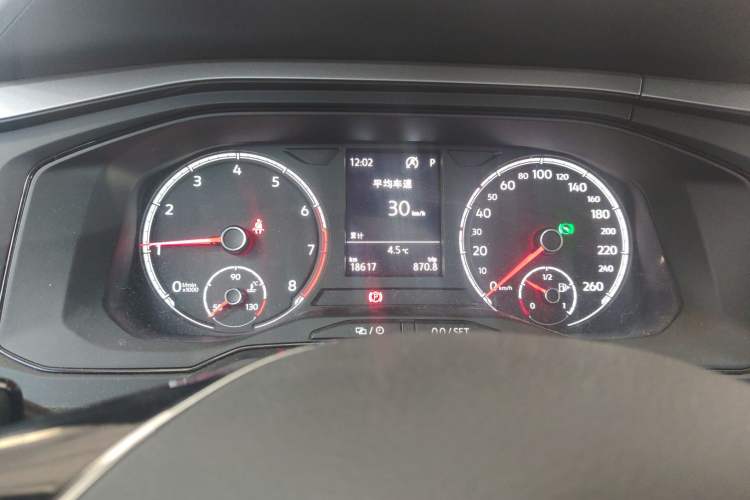 Used Volkswagen Polo 2021 Plus 1.5L Automatic Panoramic Enjoyment Edition Instrument Cluster