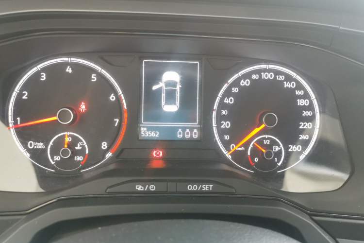 Used Volkswagen Polo 2021 Plus 1.5L Automatic Panoramic Enjoyment Edition Instrument Cluster