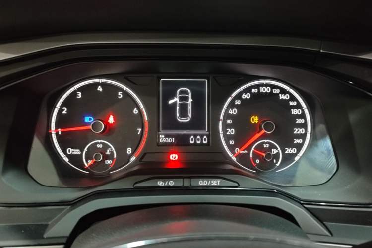 Used Volkswagen Polo 2021 Plus 1.5L Automatic Panoramic Enjoyment Edition Instrument Cluster