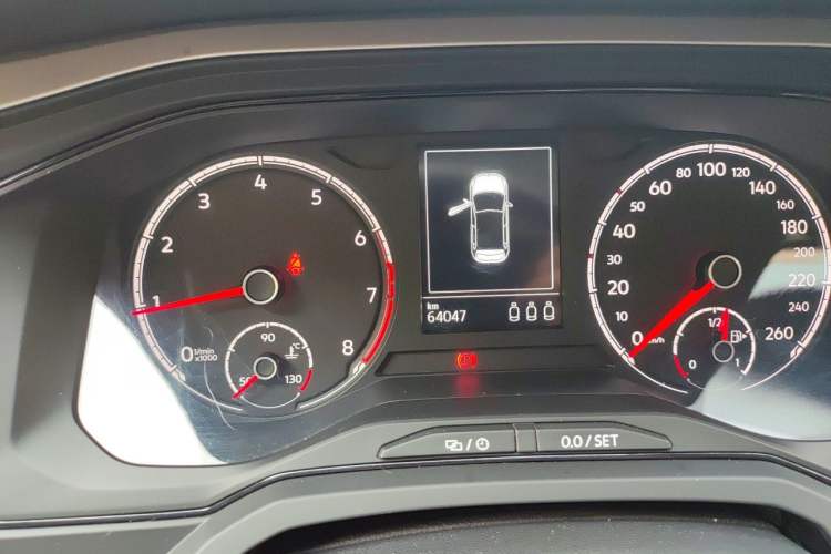 Used Volkswagen Polo 2021 Plus 1.5L Automatic Panoramic Enjoyment Edition Instrument Cluster
