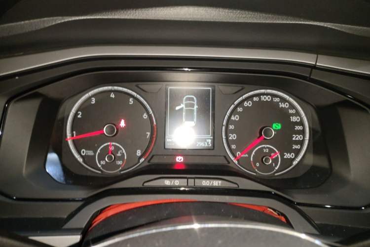 Used Volkswagen Polo 2021 Plus 1.5L Automatic Panoramic Enjoyment Edition Instrument Cluster