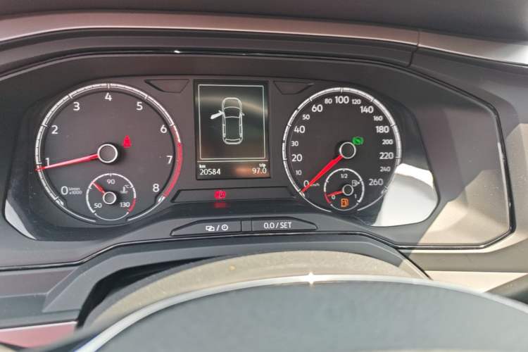 Used Volkswagen Polo 2021 Plus 1.5L Automatic Panoramic Enjoyment Edition Instrument Cluster