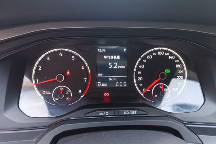 Used Volkswagen Polo 2021 Plus 1.5L Automatic Panoramic Enjoyment Edition Instrument Cluster