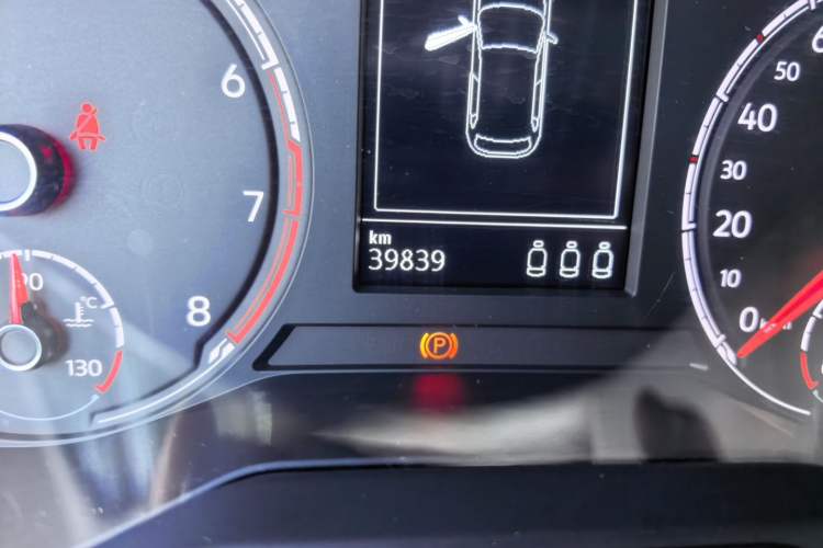 Used Volkswagen Polo 2021 Plus 1.5L Automatic Panoramic Enjoyment Edition Odometer Close Up