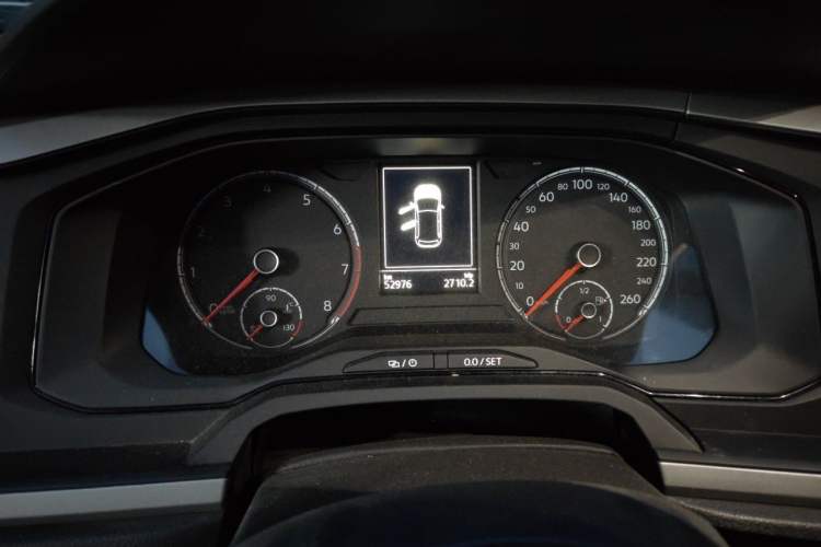 Used Volkswagen Polo 2021 Plus 1.5L Automatic Panoramic Enjoyment Edition Odometer Close Up