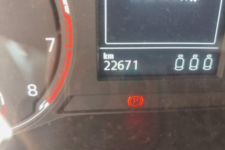Used Volkswagen Polo 2021 Plus 1.5L Automatic Colorful Tech Edition Odometer Close Up