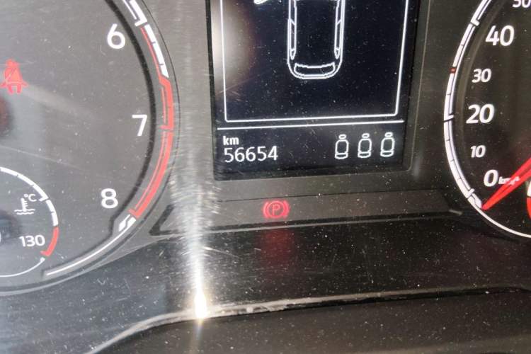 Used Volkswagen Polo 2021 Plus 1.5L Automatic Panoramic Enjoyment Edition Odometer Close Up