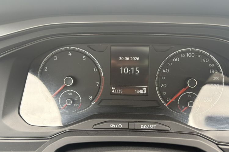 Used Volkswagen Polo 2021 Plus 1.5L Automatic Panoramic Enjoyment Edition Odometer Close Up