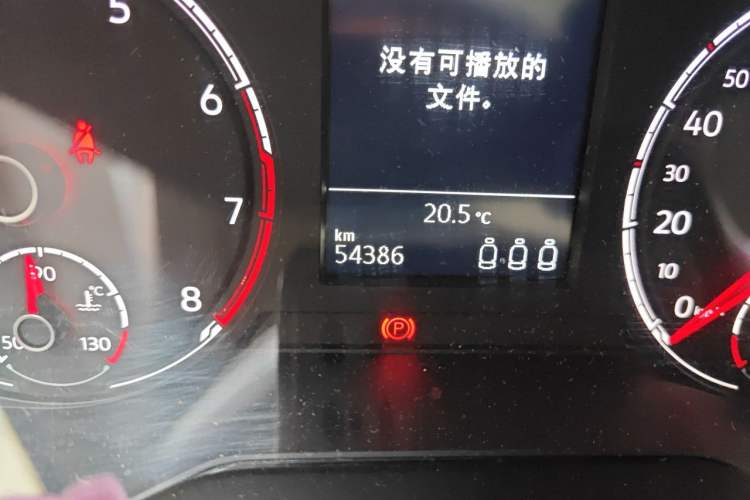Used Volkswagen Polo 2021 Plus 1.5L Automatic Panoramic Enjoyment Edition Odometer Close Up