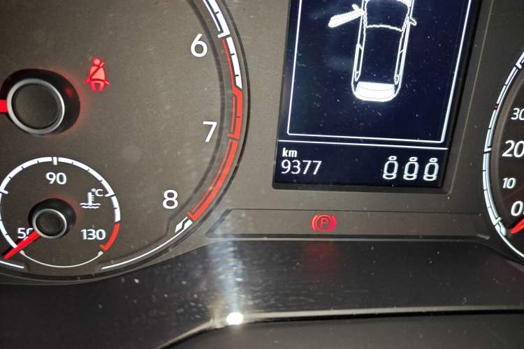 Used Volkswagen Polo 2021 Plus 1.5L Automatic Panoramic Enjoyment Edition Odometer Close Up
