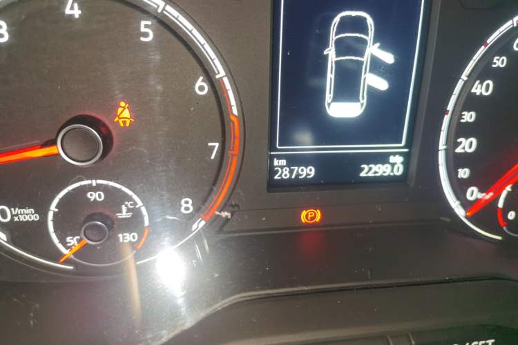 Used Volkswagen Polo 2021 Plus 1.5L Automatic Panoramic Enjoyment Edition Odometer Close Up