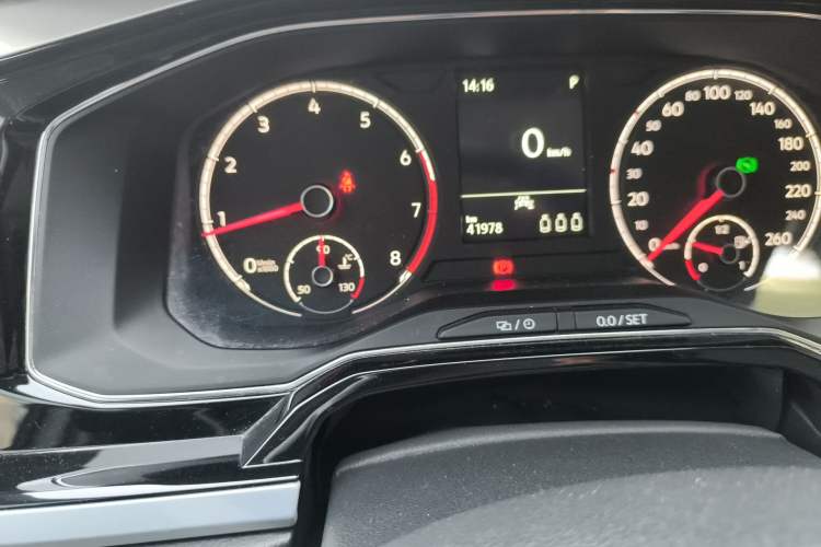 Used Volkswagen Polo 2021 Plus 1.5L Automatic Trendy Smart Luxury Edition Odometer Close Up