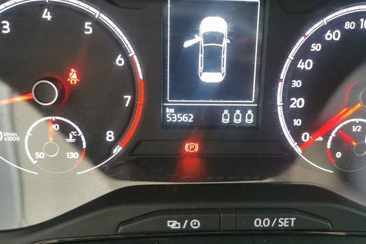 Used Volkswagen Polo 2021 Plus 1.5L Automatic Panoramic Enjoyment Edition Odometer Close Up