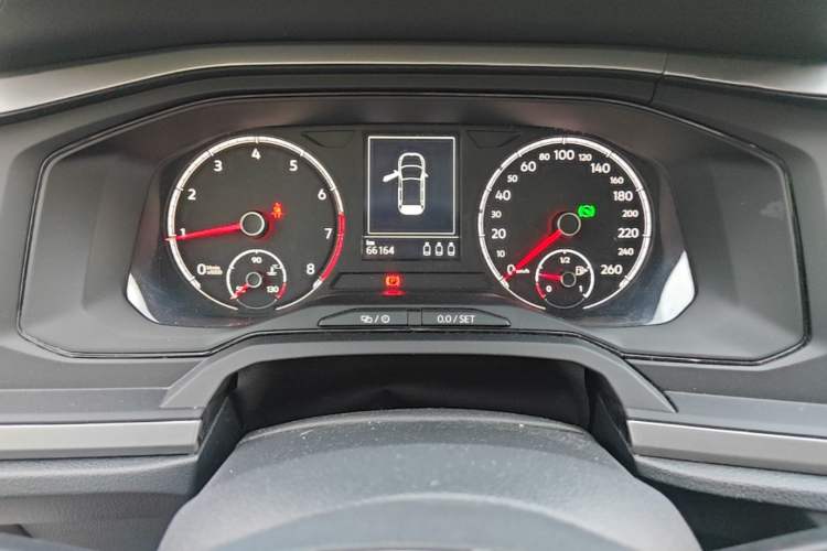 Used Volkswagen Polo 2021 Plus 1.5L Automatic Panoramic Enjoyment Edition Odometer Close Up