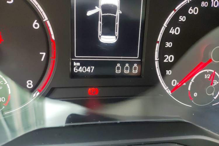 Used Volkswagen Polo 2021 Plus 1.5L Automatic Panoramic Enjoyment Edition Odometer Close Up