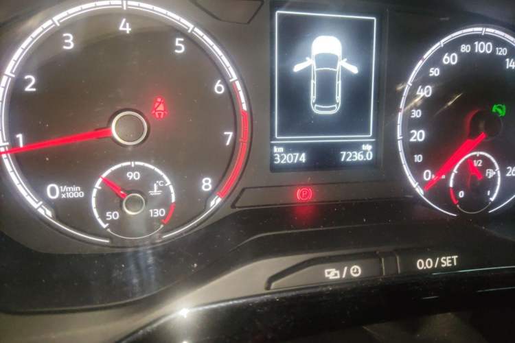 Used Volkswagen Polo 2021 Plus 1.5L Automatic Trendy Smart Luxury Edition Odometer Close Up