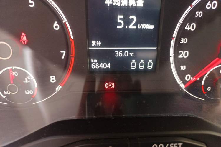 Used Volkswagen Polo 2021 Plus 1.5L Automatic Panoramic Enjoyment Edition Odometer Close Up