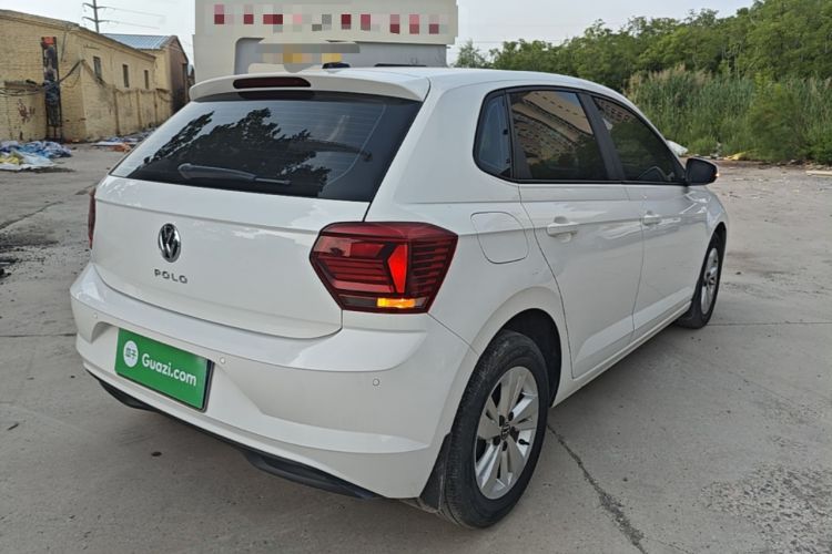 Used Volkswagen Polo 2021 Plus 1.5L Automatic Panoramic Enjoyment Edition Rear Right 45 Deg