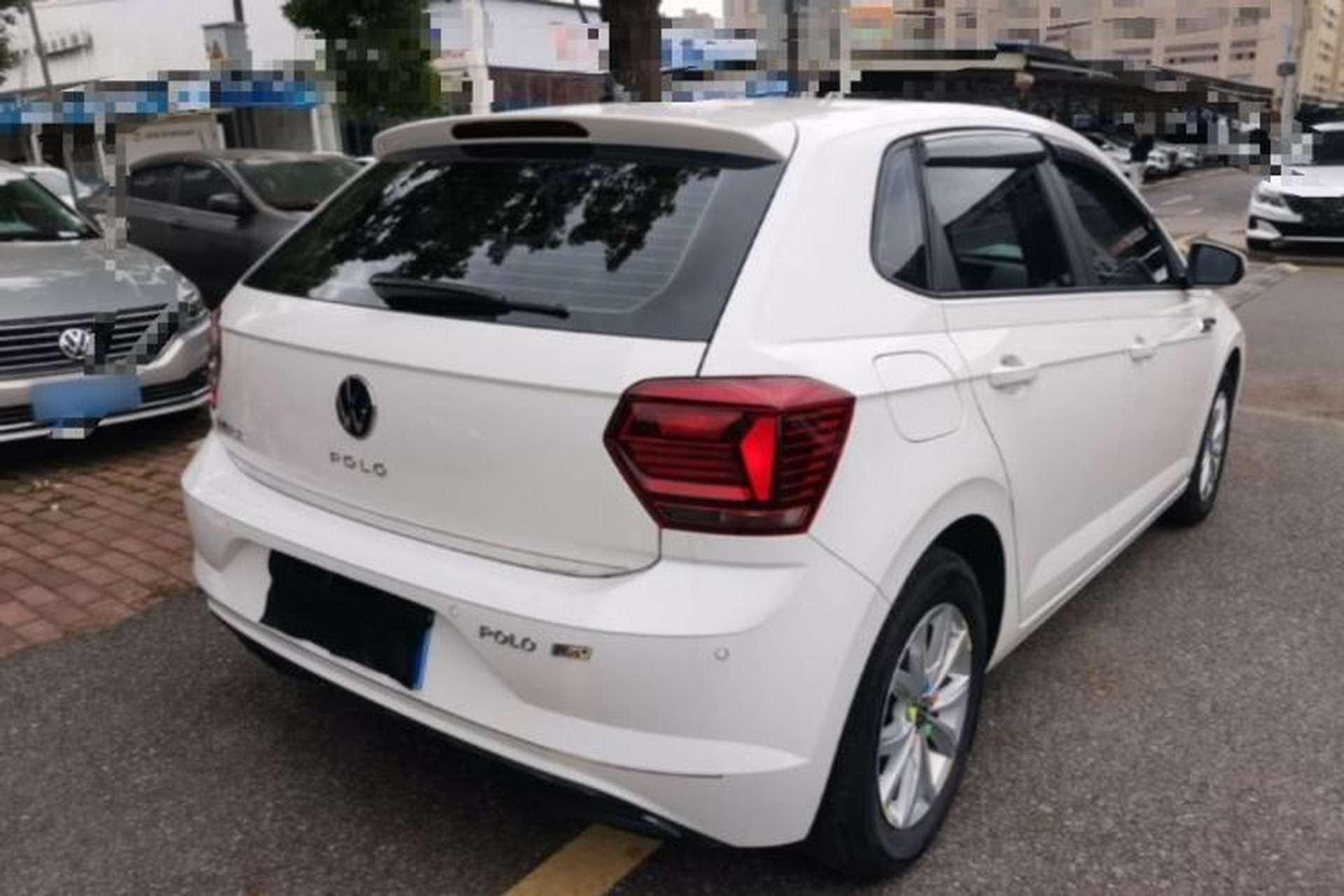 Used Volkswagen Polo 2021 Plus 1.5L Automatic Colorful Tech Edition Rear Right 45 Deg